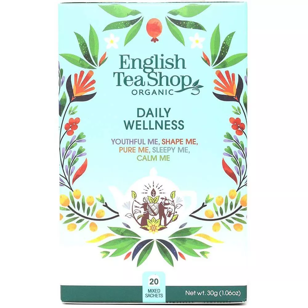 English Tea Shop Daily Wellness 20 Tea Bags